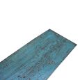 Console Table - Distressed Turquoise Blue - Lacquered Pine