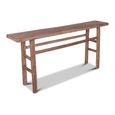 Console Table - Narrow - Rustic Natural - Pine Wood