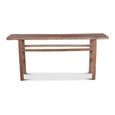 Console Table - Narrow - Rustic Natural - Pine Wood