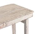 Console Table - Rustic whitewashed - Distressed Solid Wood
