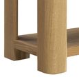 Treviso Oak Console Table - 2 Drawer