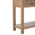 Blois Console Table - 2 Drawer - Natural - Pinewood