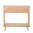 Chamonix Console Table - 3 Drawer - Natural - Fir Wood
