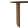 Console Table - Slim Panel Legs - Brown - Acacia Wood