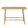 Console Table - Natural - Cane and Fir Wood