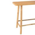 Console Table - Natural - Cane and Fir Wood