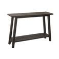 Console Table - Black - Mango Wood