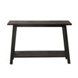 Console Table - Black - Mango Wood
