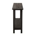 Console Table - Black - Mango Wood