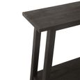 Console Table - Black - Mango Wood