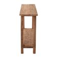 Distressed Console Table - Natural - Recycled Wood