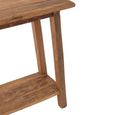 Distressed Console Table - Natural - Recycled Wood