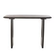 Mark Console Table - Cut Out Legs - Black - Mango Wood