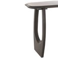 Mark Console Table - Cut Out Legs - Black - Mango Wood