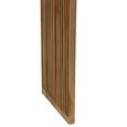 Slatted Console Table - 2 Tier - Natural - Recycle Teak Wood