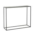 Console Table - Slim - Black - Metal