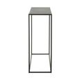 Console Table - Slim - Black - Metal