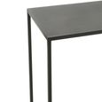 Console Table - Slim - Black - Metal