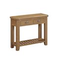 Hopewood Oak 2 Drawer Console Table thumbnail 3