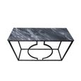 Alora Console Table - Marble Effect and Metal