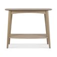 Dansk Scandi Oak Console Table - 1 Shelf