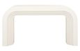 Bloomstone White Lime Plaster Console Table