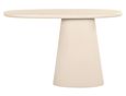 Clayton Lime Plaster Curved Console Table