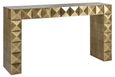 Collada Brass Cladded Console Table