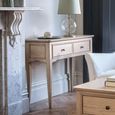 Toulon Console Table - 2 Drawer - Oak