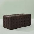 Buffalo Bench - Brown - Leather