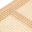 Cebu Bench - Natural Cane and Beech Wood