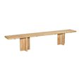 Clover Bench - Extra Large - Natural - Mango Wood