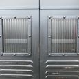 Cabinet - 2 Door - Black - Industrial - Metal