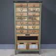 Storage Cabinet - Fir Wood - Multi Drawer - Apothecary - Large