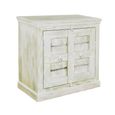 Heritage Hall Cabinet - 2 Door - Distressed - Mango Wood