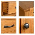 Somer Small Hall Cabinet - 1 Door - Oak