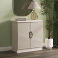 Camden Hall Cabinet - 2 Door - Cashmere