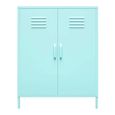 Novogratz Cache Locker Storage Cabinet - Mint - 2 Doors - 3384811COMNUK