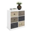 Mercer Storage Cabinet - 6 Door - White - 5072096UK