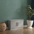 Knightsbridge Low Cabinet - 2 Door - Grey