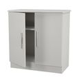 Knightsbridge Hall Cabinet - 2 Door - Grey