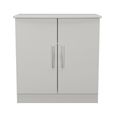 Knightsbridge Hall Cabinet - 2 Door - Grey