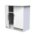 Camden Hall Cabinet - 2 Door - White Gloss