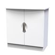 Camden Hall Cabinet - 2 Door - White Gloss
