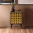 Arti Cabinet - 1 Door - Black - Mango Wood