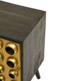 Arti Cabinet - 1 Door - Black - Mango Wood