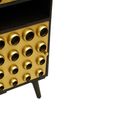Arti Tall Cabinet - 2 Door - Black - Mango Wood