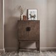 Dimaro Hall Cabinet - 2 Door - Elm Wood