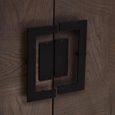 Dimaro Hall Cabinet - 2 Door - Elm Wood