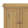 Dorchester Cupboard - 2 Door - Small - Rustic Oak
